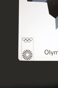 Allan D'Arcangelo Cartel de las Olimpiadas de Munich 1972