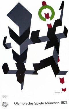 Allan D'Arcangelo "Olimpiadi di Monaco 1972 - Pop Art vintage"