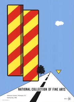 Allan D'Arcangelo 'Yield' 1968