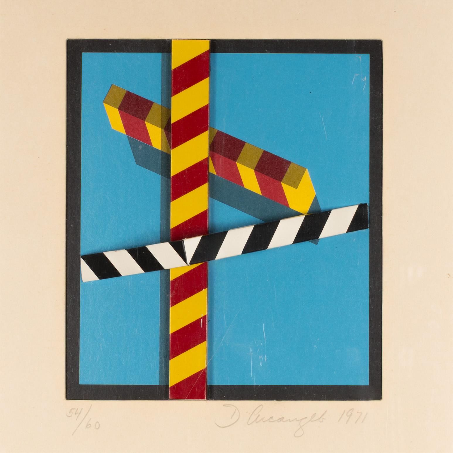 Allan D'Arcangelo (1930-1988) was an American printmaker best known for his hard-edge depictions of motorways and road signs. Working within the margins of Pop-Art, Minimalism, and Surrealism, D'Arcangelo valued subject over style. He believed