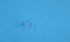 Yield from Homage to Picasso, Geometric Abstract Screenprint by D'Arcangelo