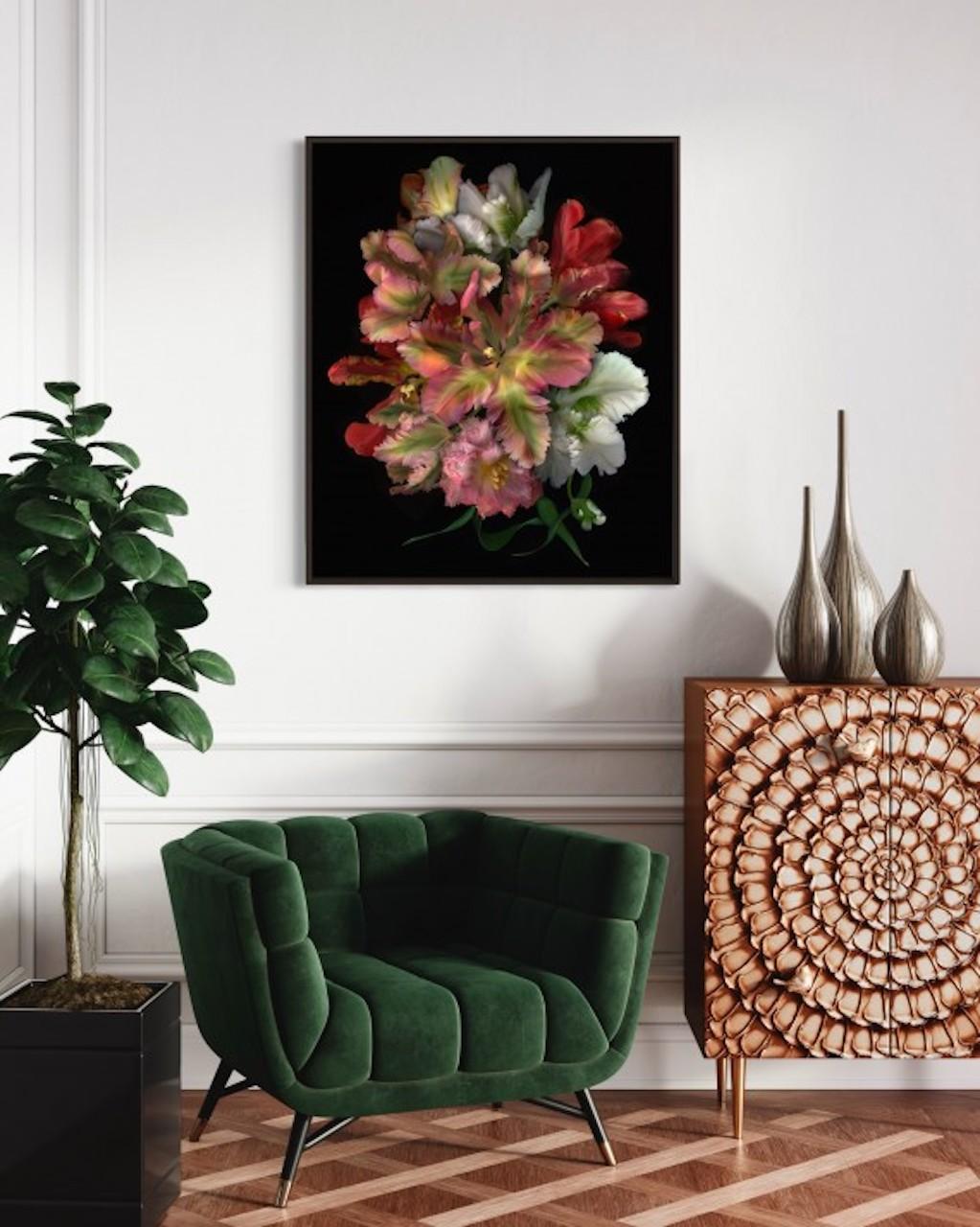 FLORA ODYSSEY N°2, Stampa d'arte, Floreale, Piante, Arte dei fiori, Arte su carta in vendita 3