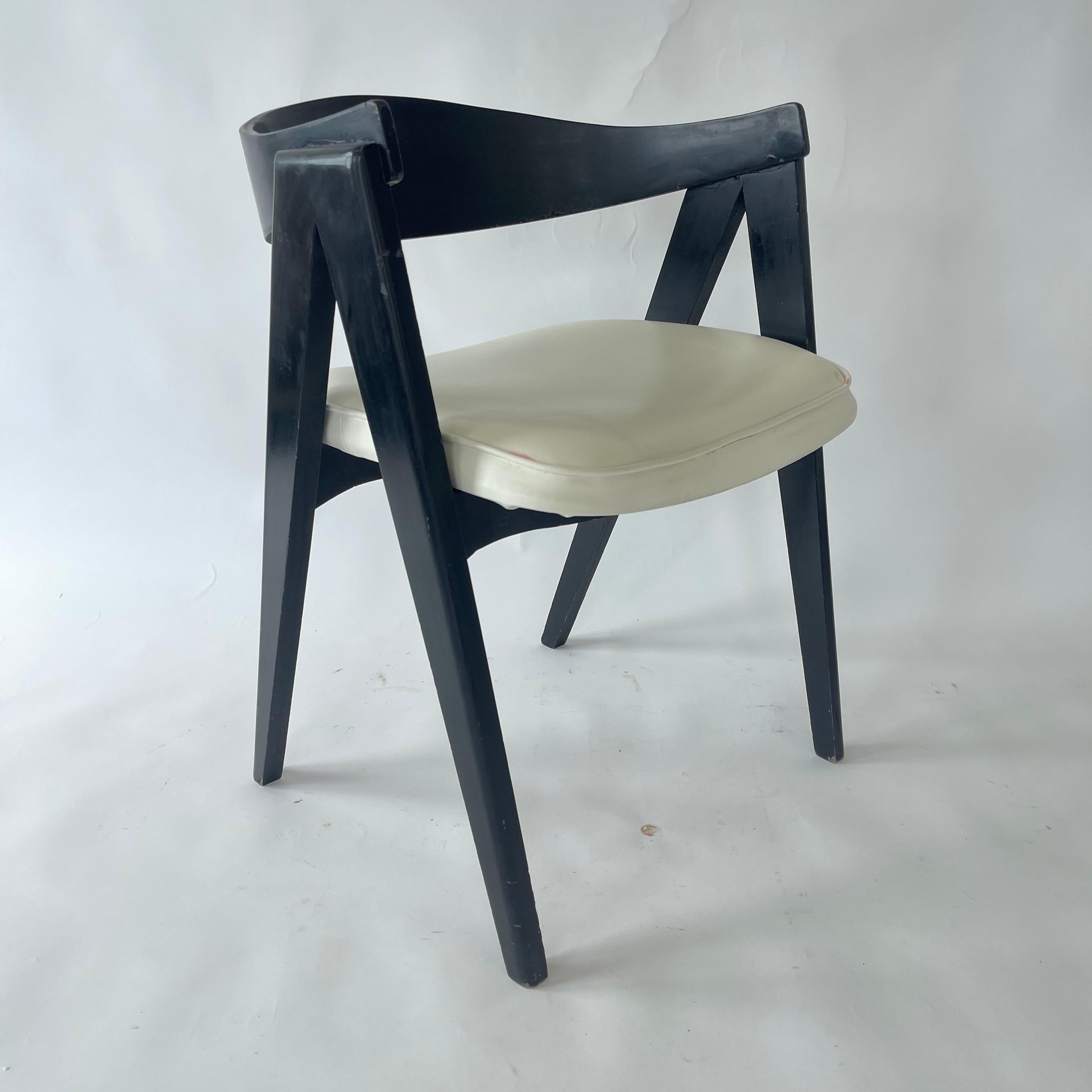 Mid-Century Modern Allan Gould Attributed Compass Chair for Herman Miller, USA  1940s