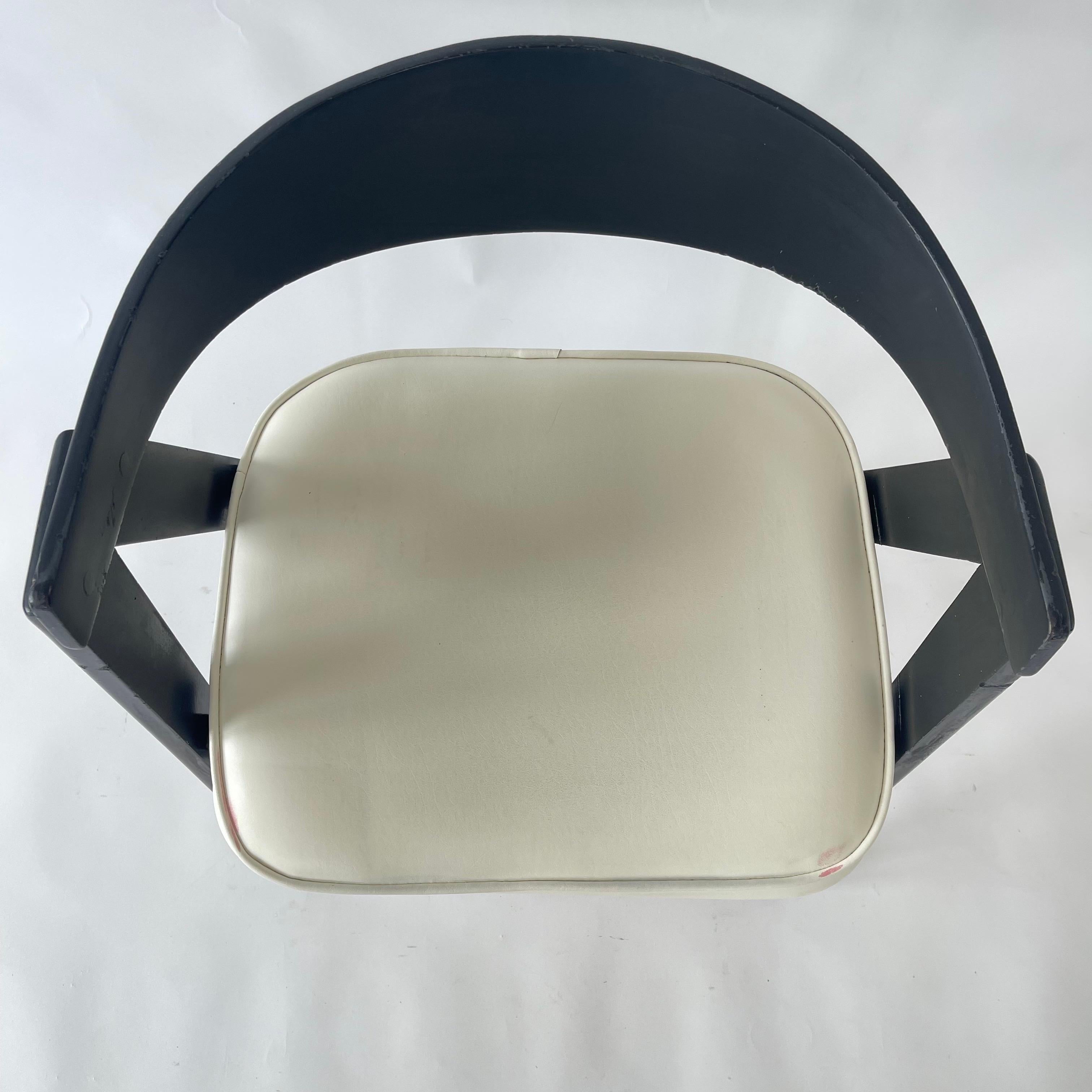 Upholstery Allan Gould Attributed Compass Chair for Herman Miller, USA  1940s