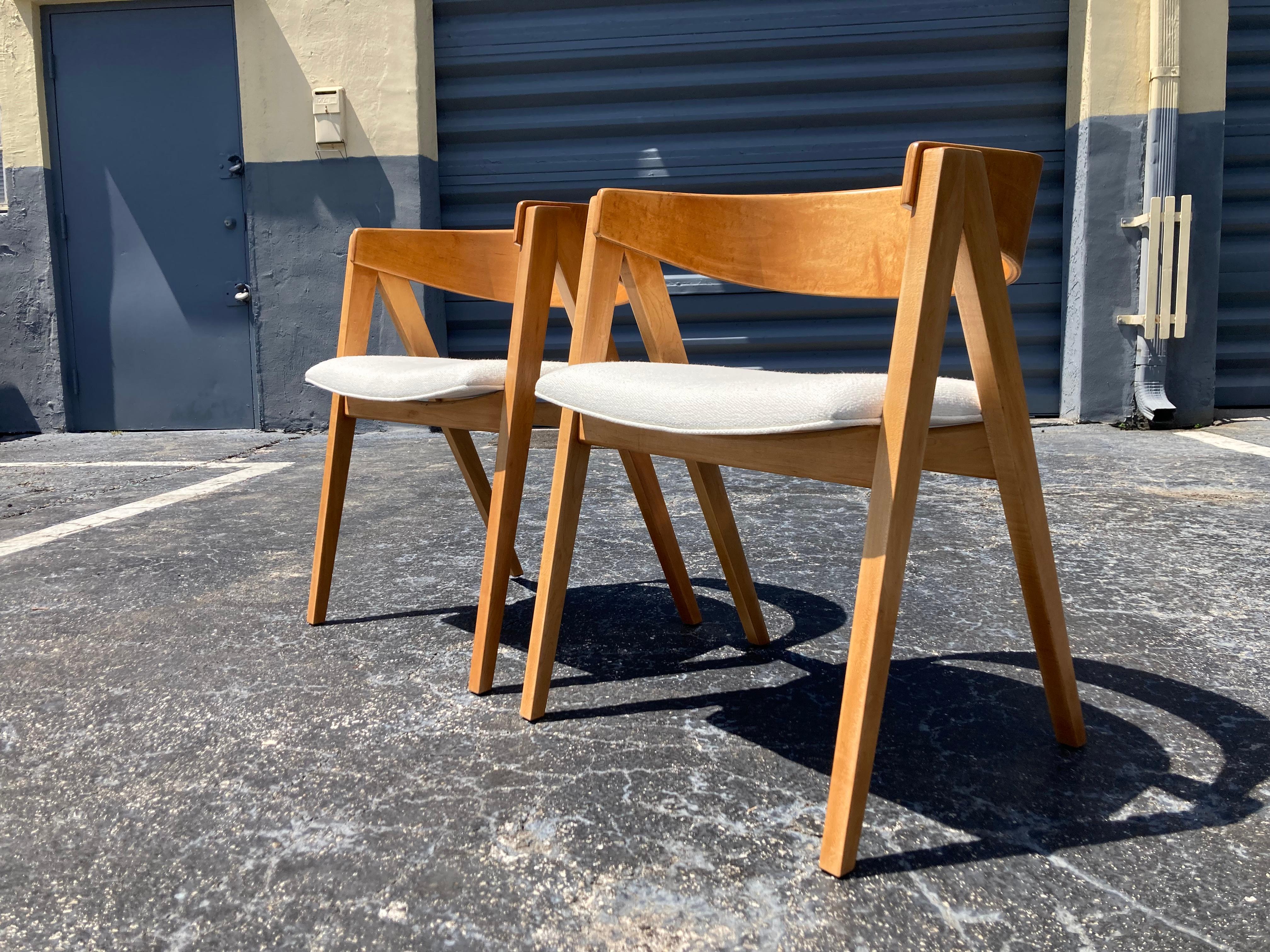 American Allan Gould Chairs, Mid Century Modern  For Sale