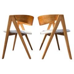 Allan Gould Chairs, Mid Century Modern 