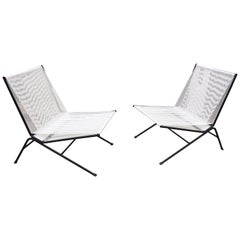 Allan Gould Pair of Bow String Chairs
