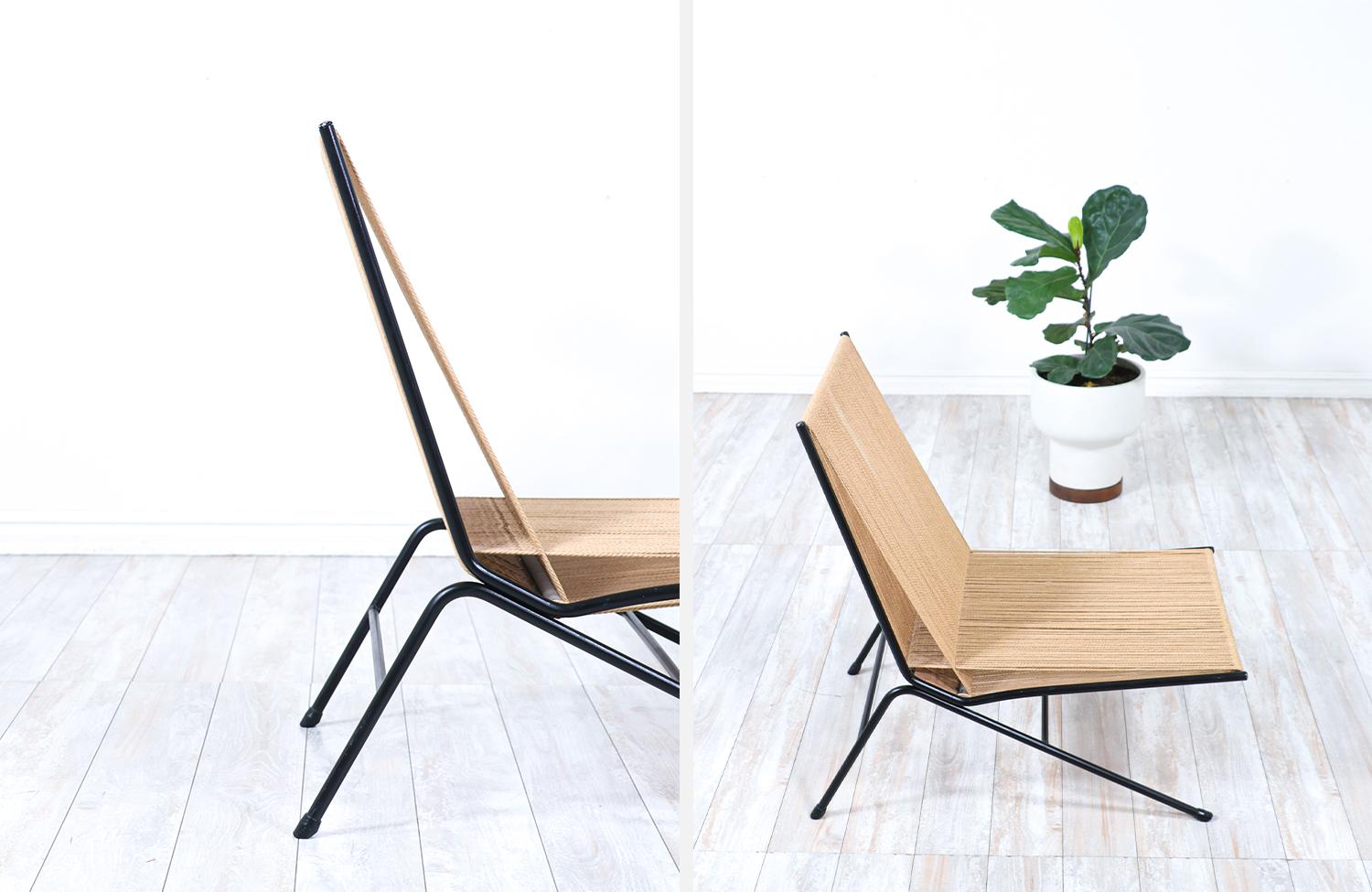 Expert en restauration - Allan Gould String Lounge Chair pour Functional Furniture en vente 2