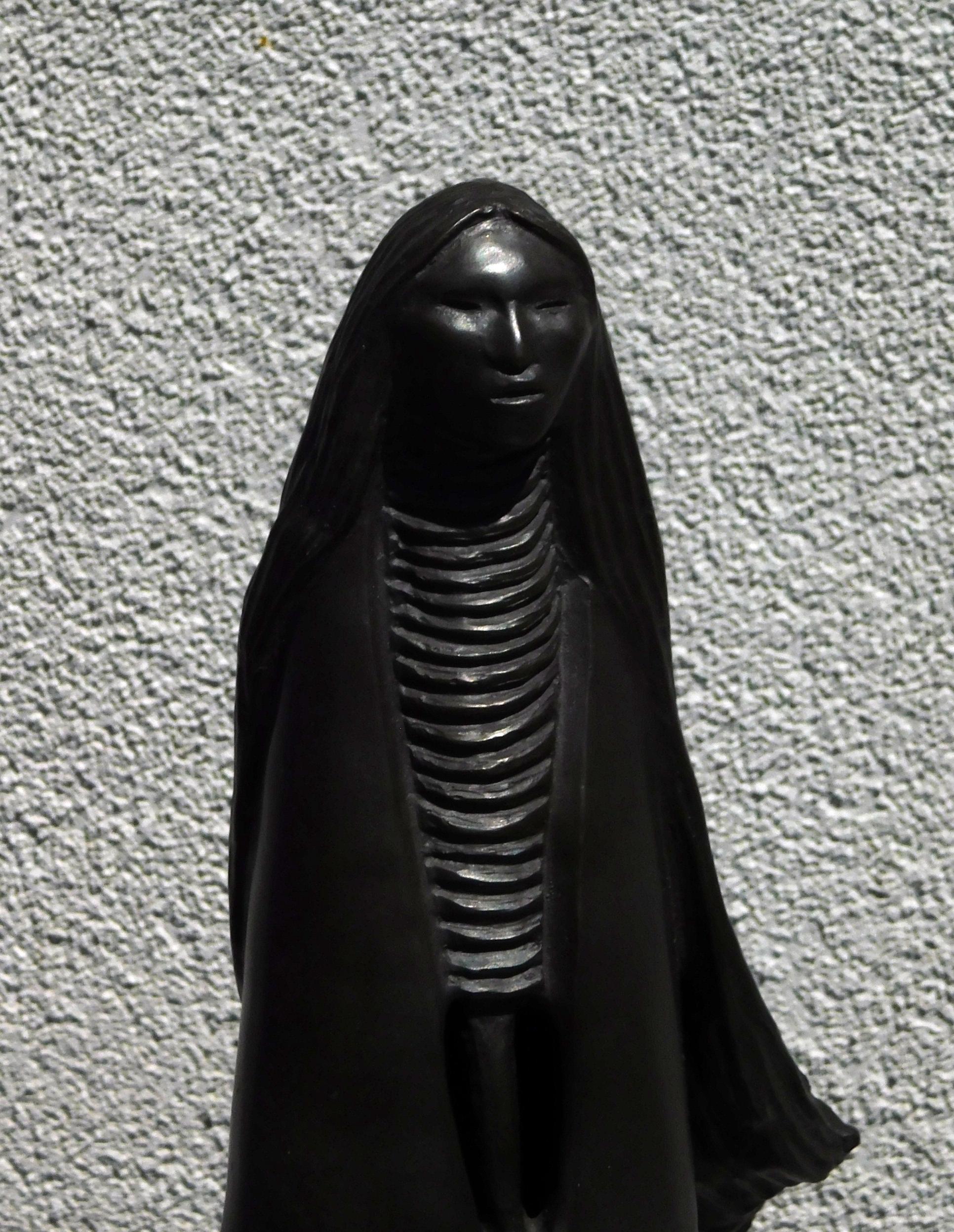 Allan Houser Escultura modernista nativa americana de bronce - 