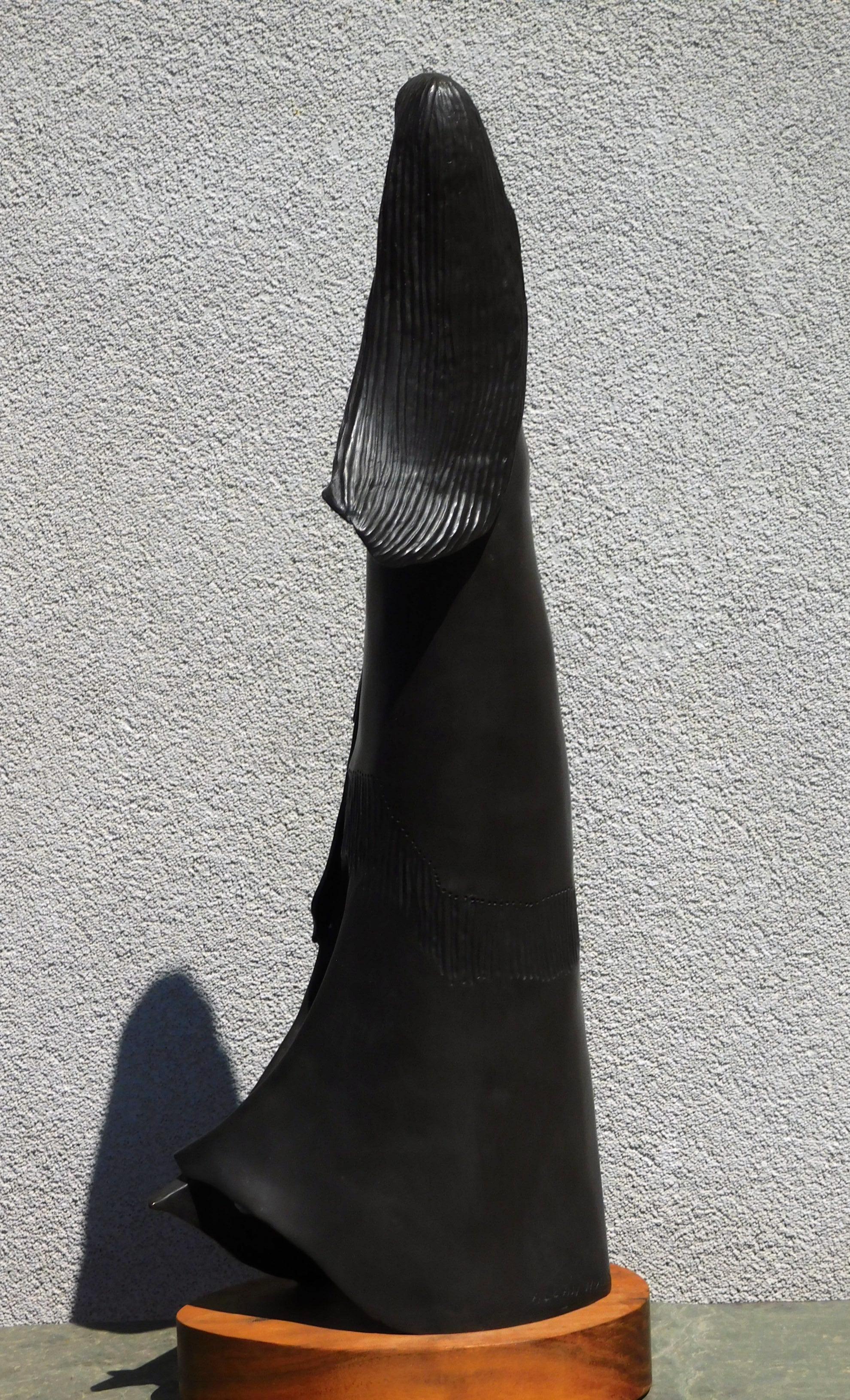 Allan Houser Escultura modernista nativa americana de bronce - 
