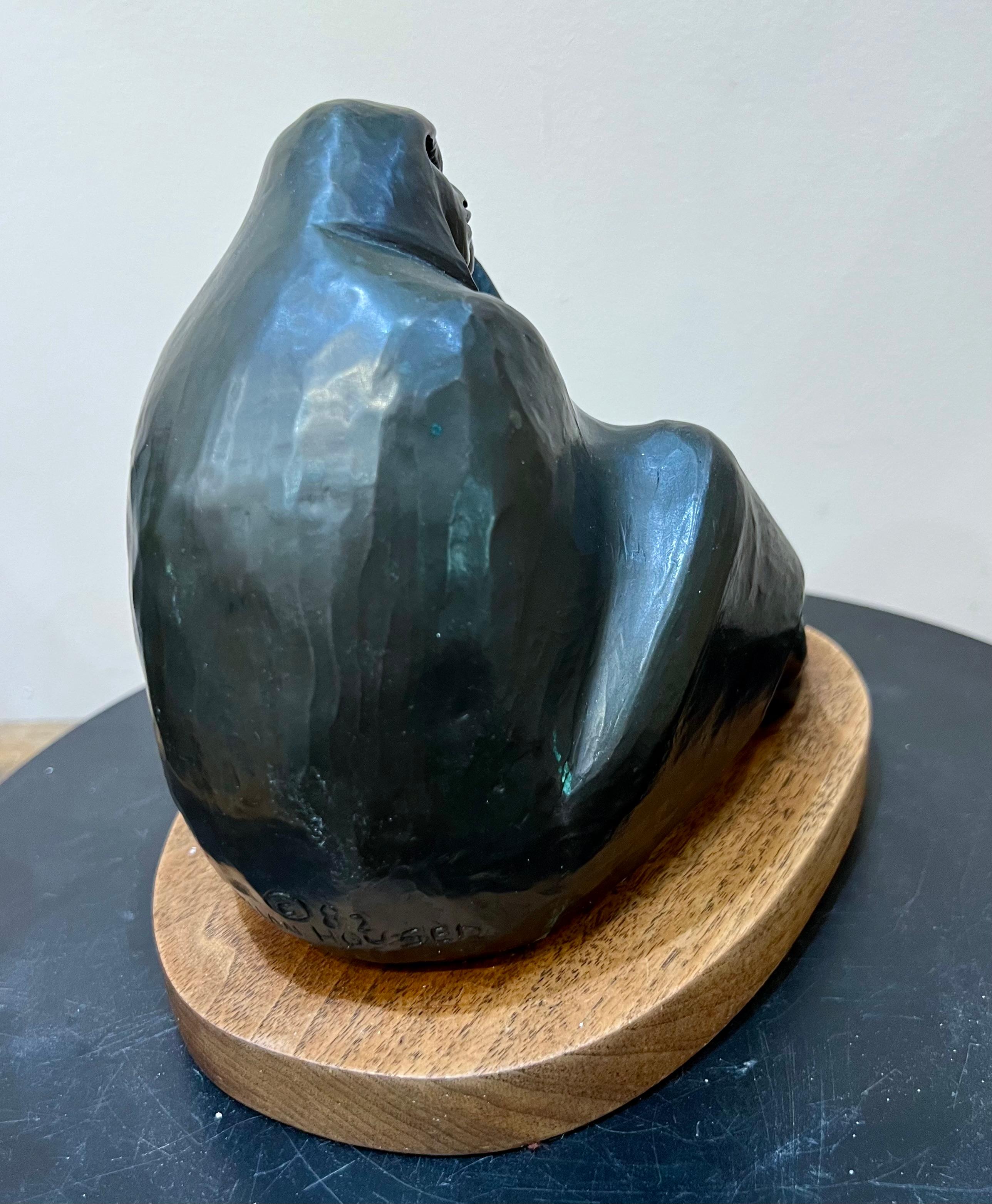 Apache Lovers, bronze, sculpture, Allan Houser, figurative, limited edition For Sale 3