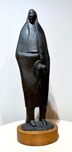 Man of Honor, bronze, sculpture by Allan Houser, Apache, Native American