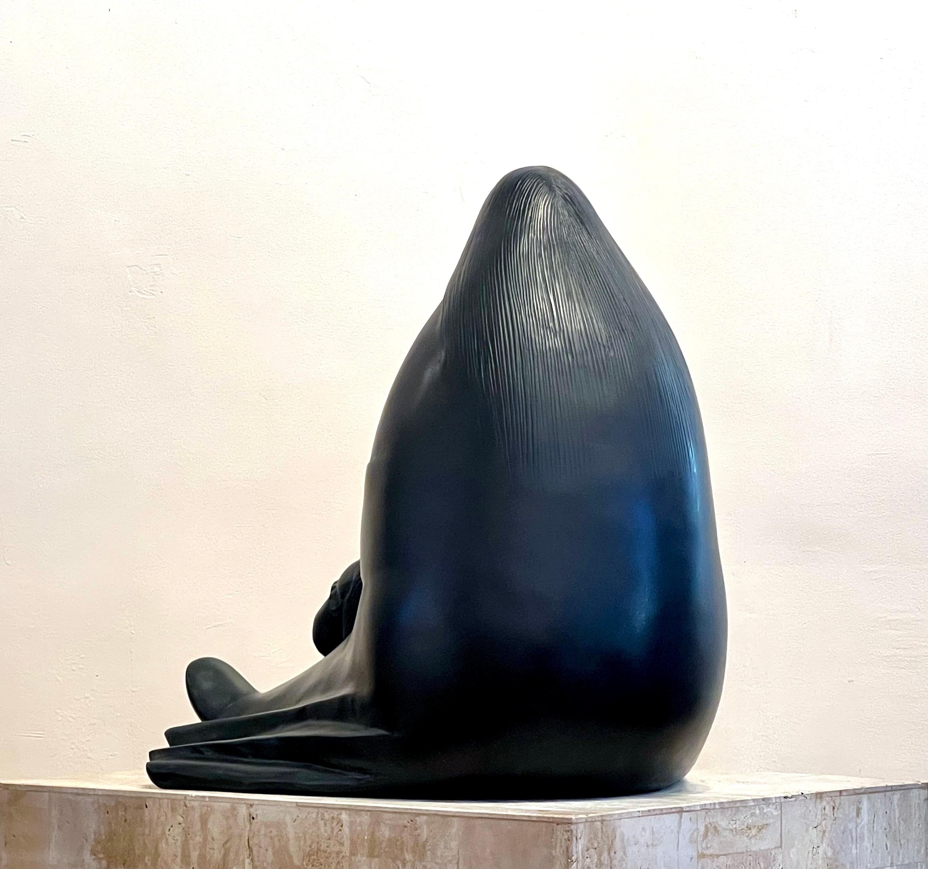 My Children, di Allan Houser, Apache, madre, bambini, bronzo, scultura in vendita 4