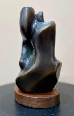 Nature Evolving, Bronze, Skulptur, von Allan Houser, Apache, abstrakt, Modernismus