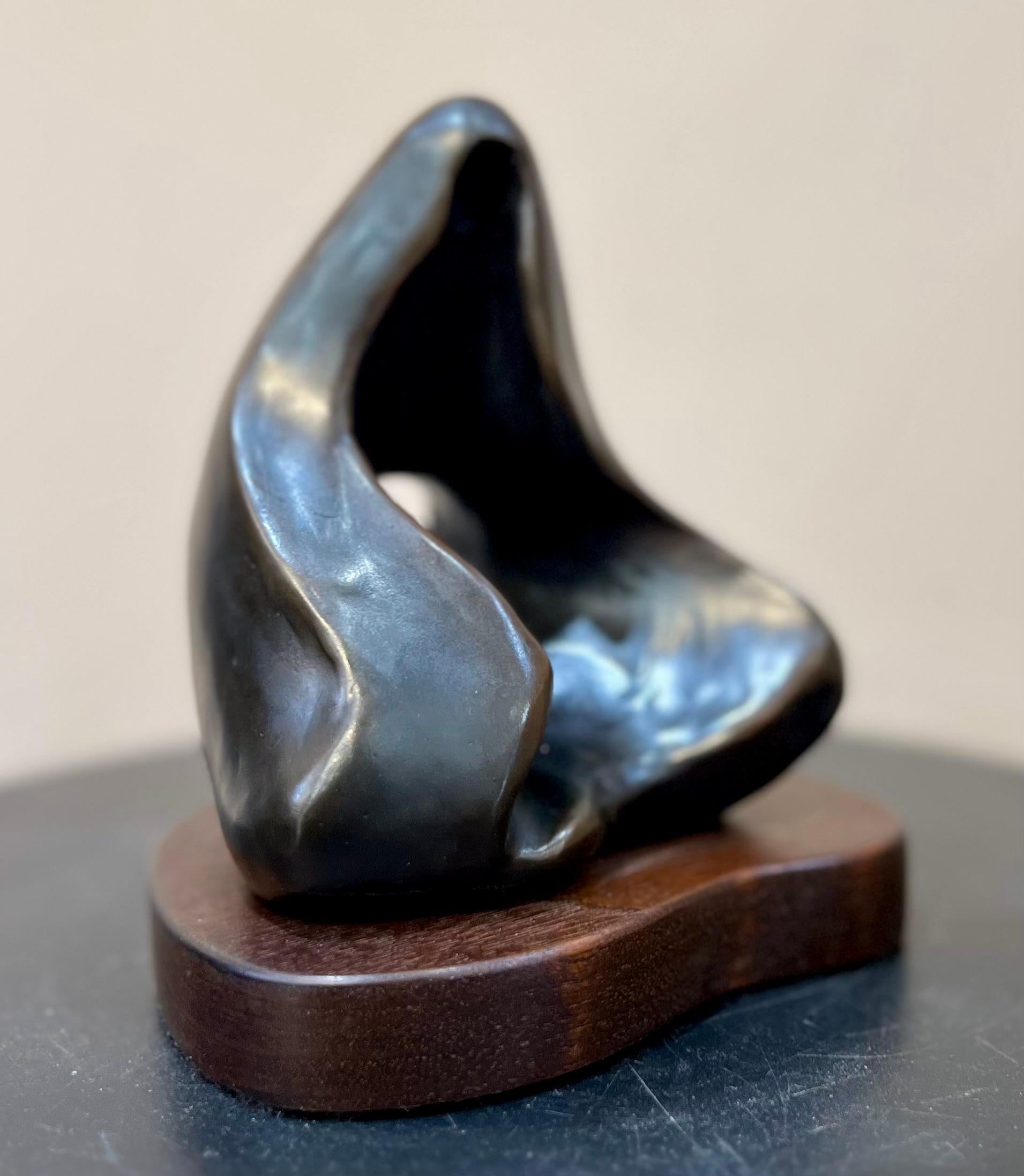 Pleasant Memories, bronze, sculpture, Allan Houser, Apache, contemporary, modern For Sale 4