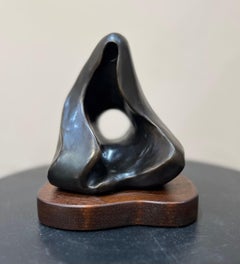 Pleasant Memories, bronze, sculpture, Allan Houser, Apache, contemporary, modern