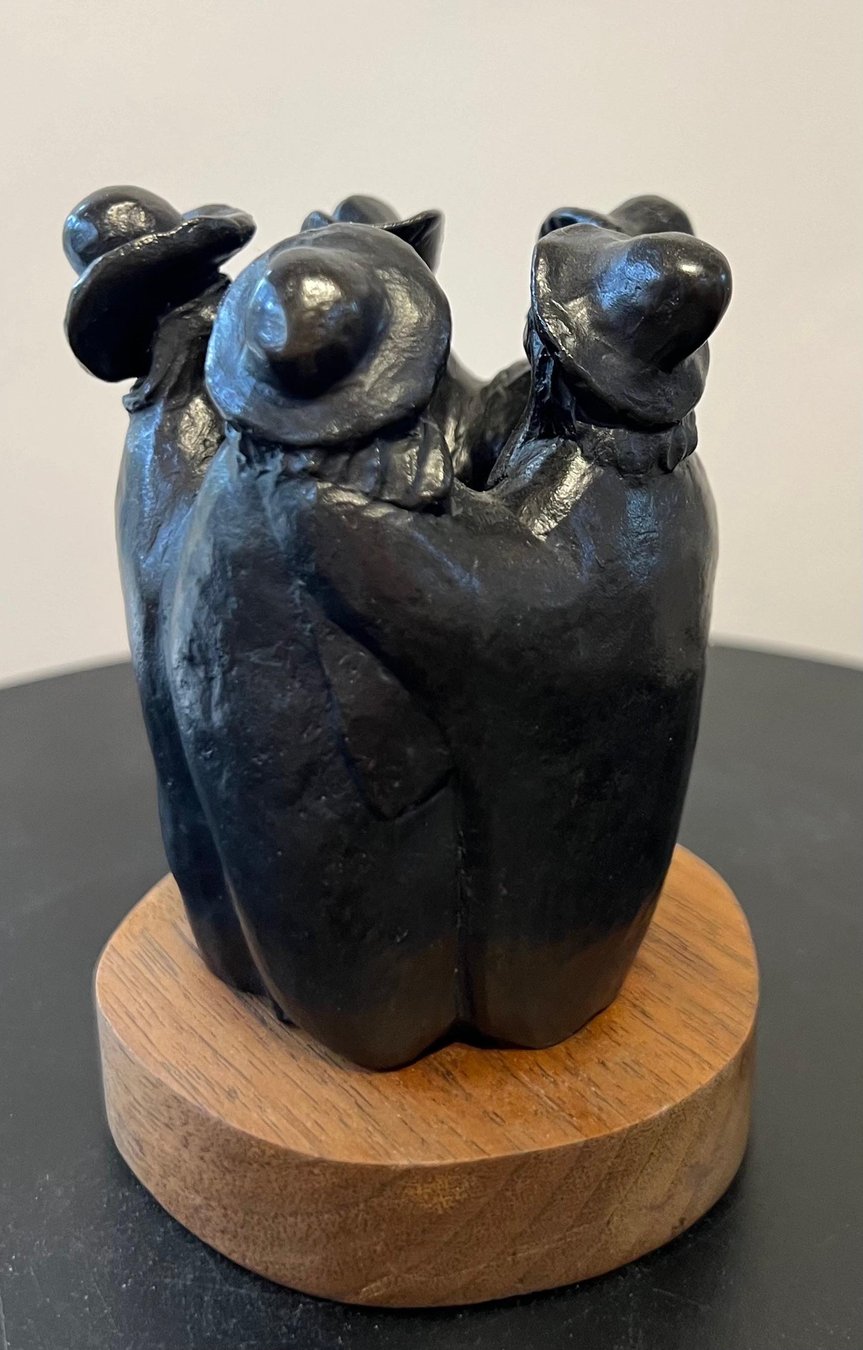 En algún lugar de la reserva, Bronce, Escultura, Allan Houser, Apache, Cantante en venta 2