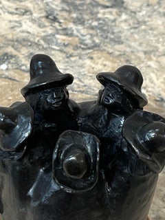 Somewhere on the Reservation, Bronze, Sculpture, Allan Houser, Apache, Singer