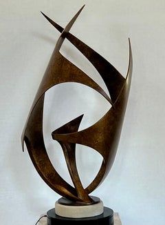 Spirit of the Wind, von Allan Houser, Apache, abstrakt, Skulptur, limitiert