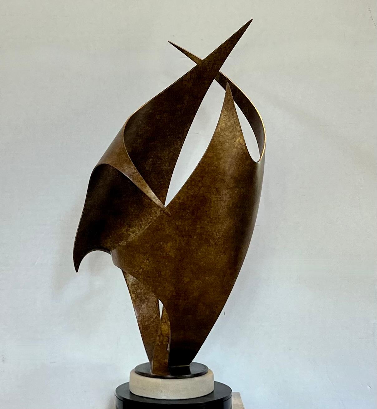 Spirit of the Wind d'Allan Houser, apache, abstrait, sculpture, limitée en vente 4