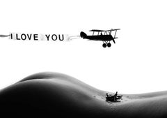 I love you - black and white photography