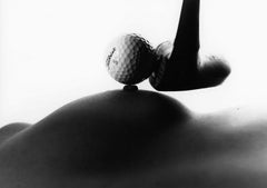 Teeing - black and white photography