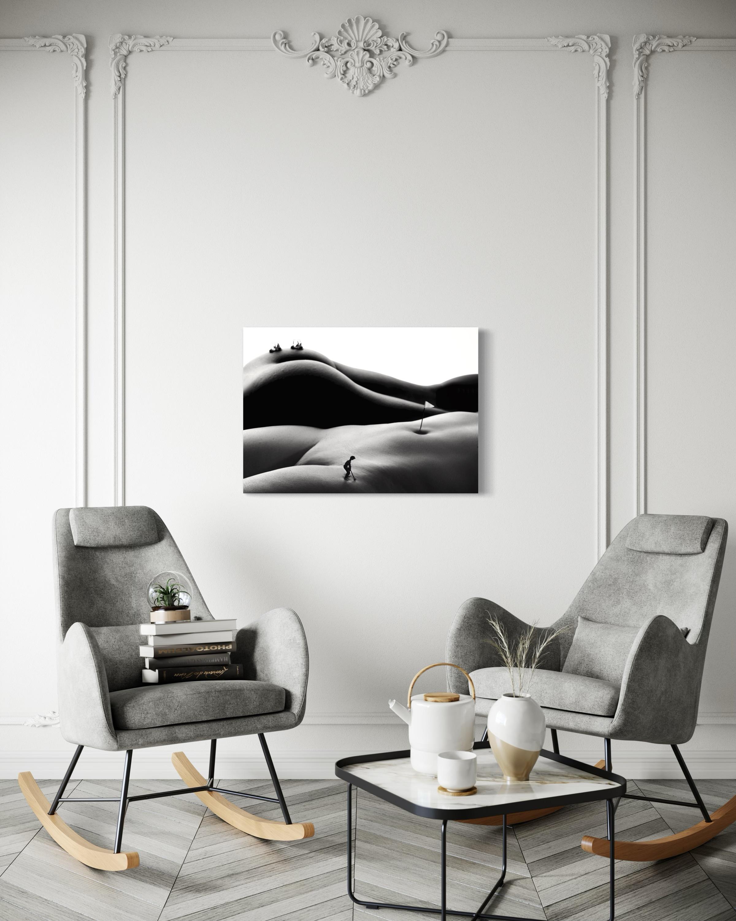 The long putt - black and white photography For Sale 3