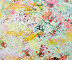 Dust in the Garden, Painting, Acrylic on Canvas