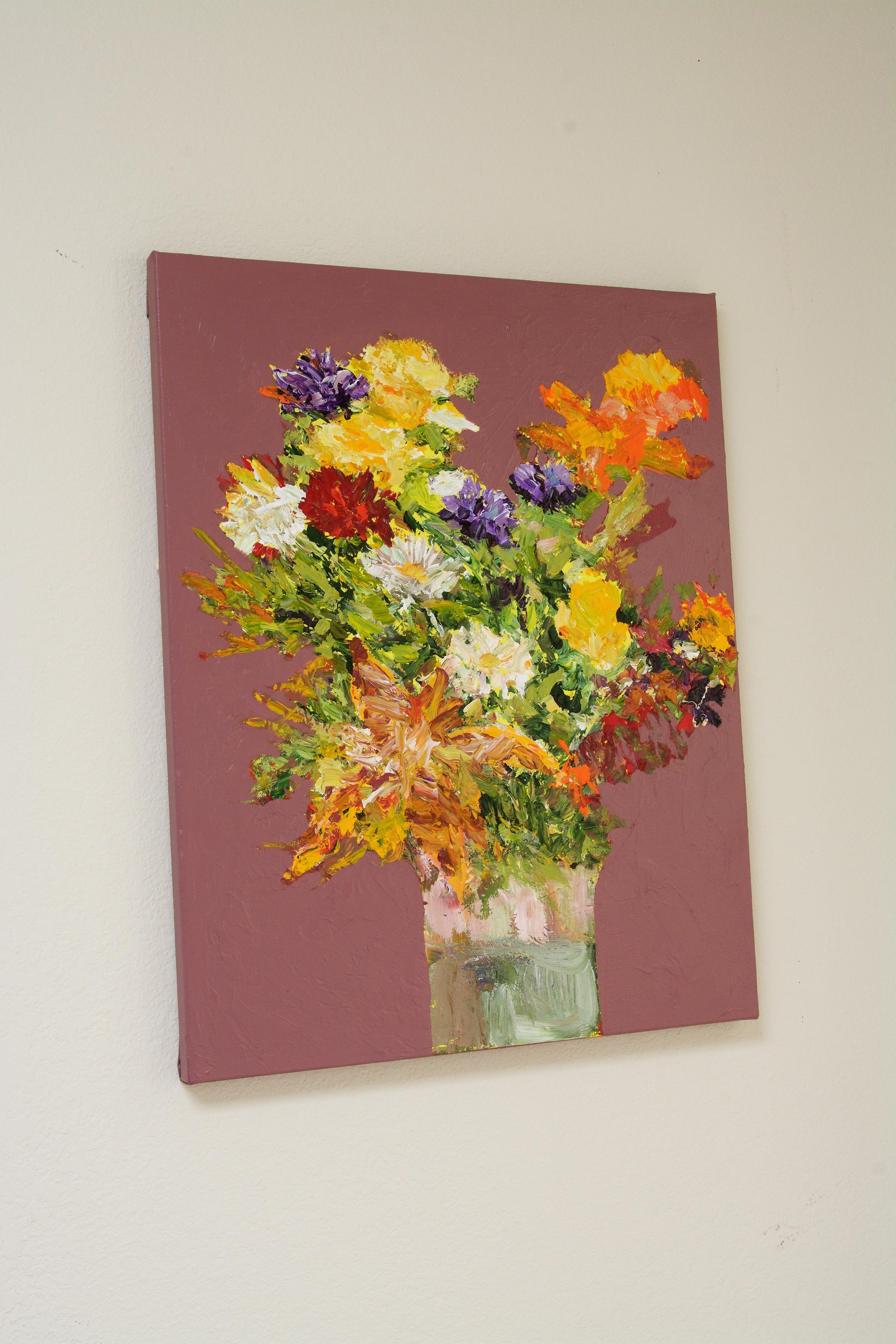 Giving Love, Gemälde, Acryl auf Leinwand im Angebot 1
