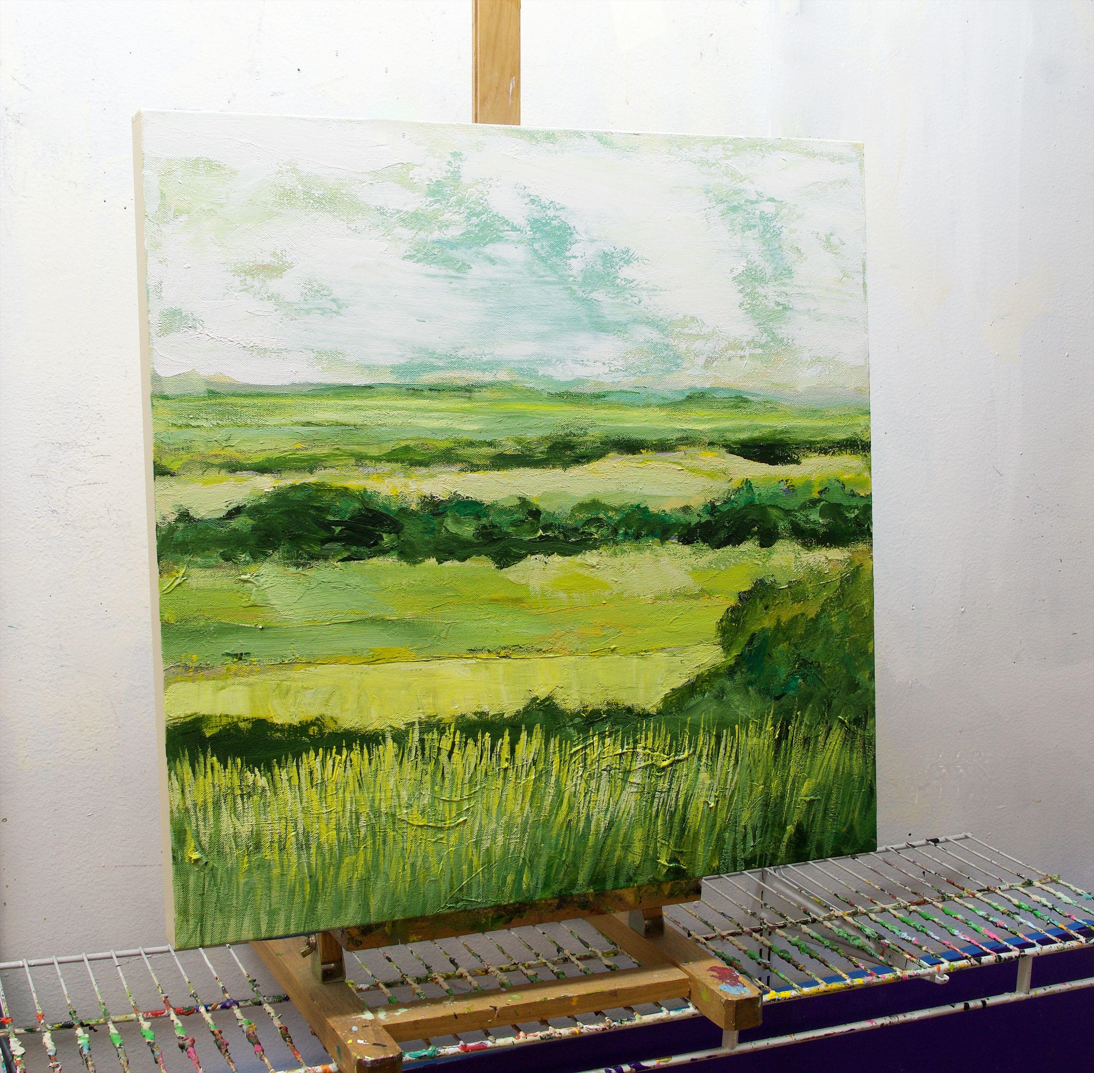 Stockbridge, Painting, Acrylic on Canvas For Sale 3