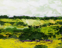 White Hill, Painting, Acrylic on Canvas