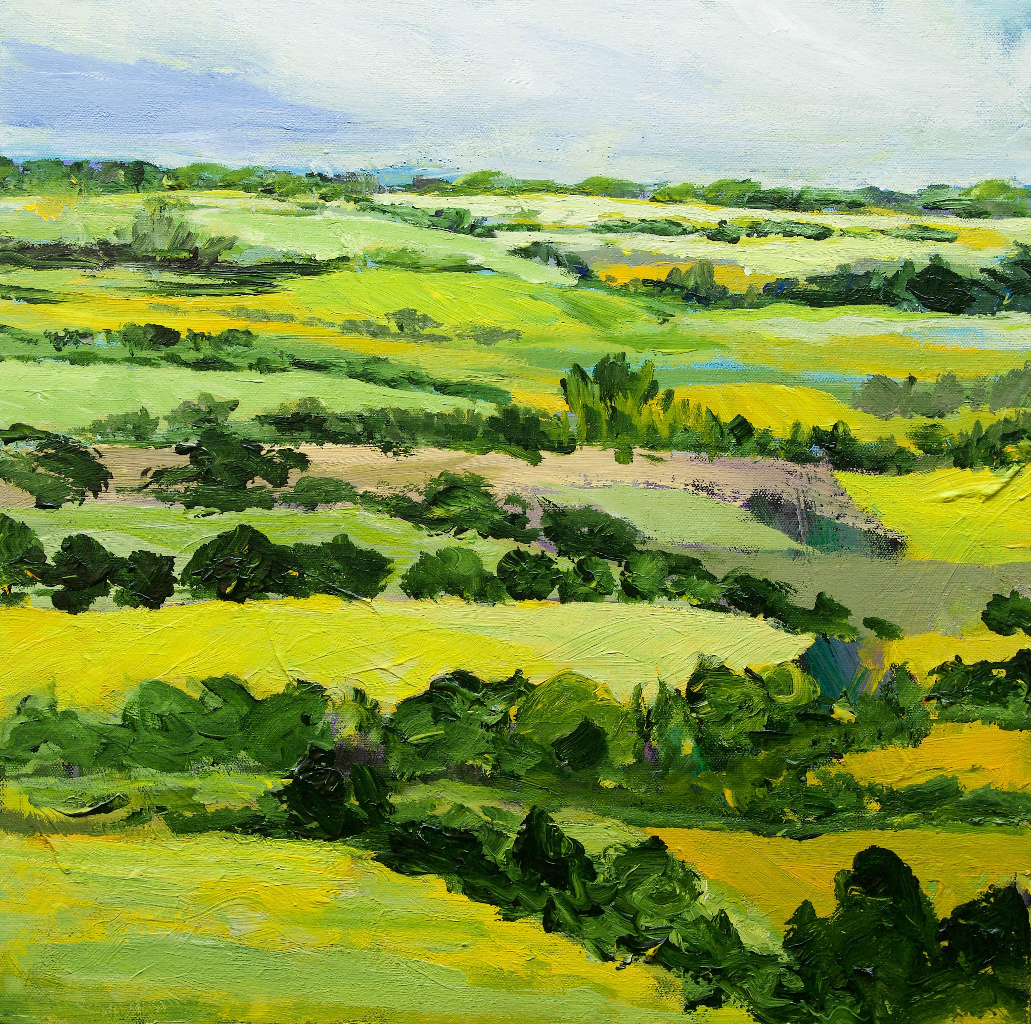 Allan P. Friedlander Landscape Painting - Brightwalton