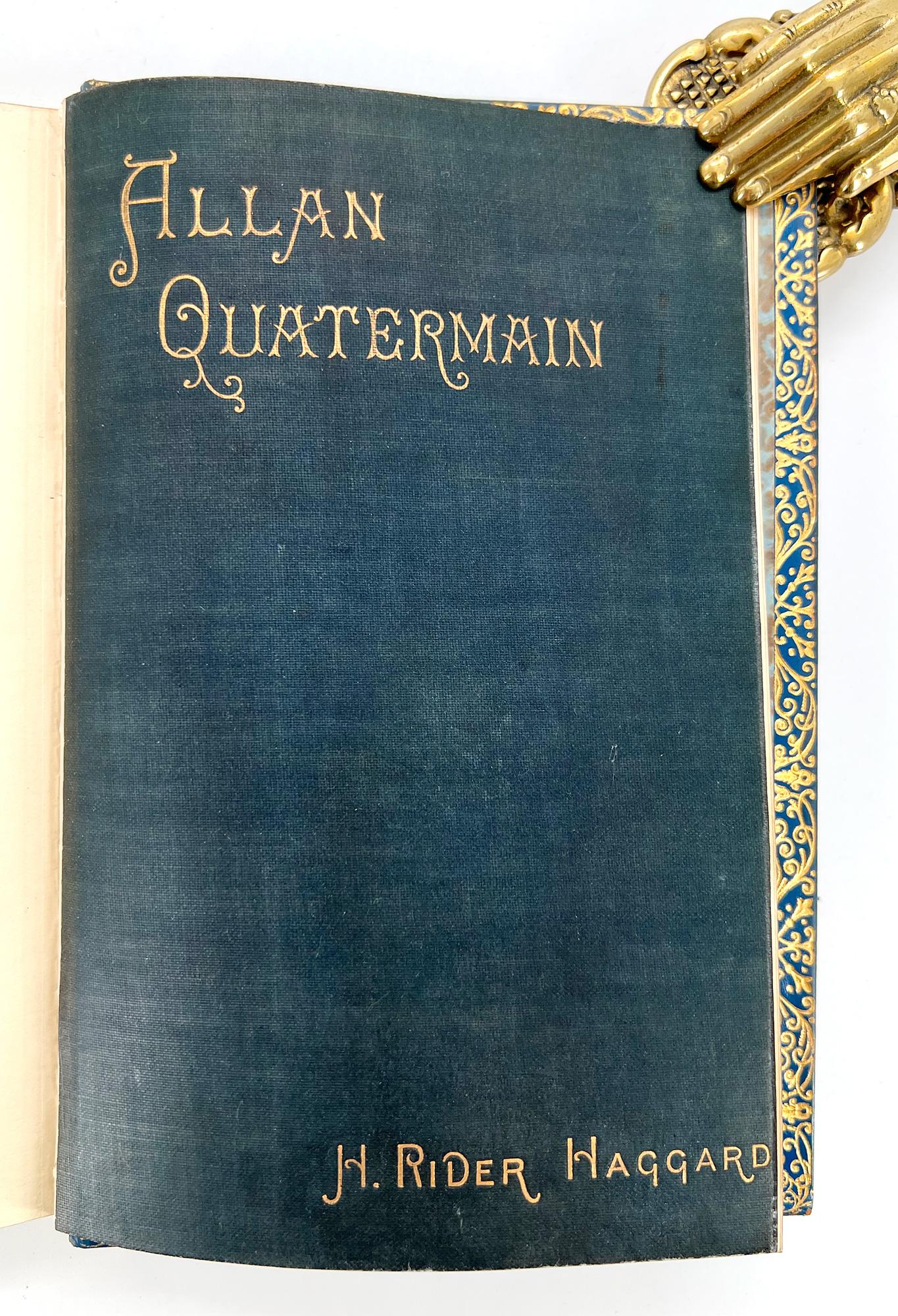 Allan Quatermain by H. Rider HAGGARD in a Handsome binding For Sale 6