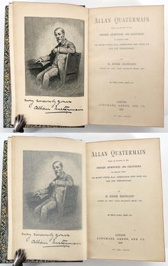Allan Quatermain by H. Rider HAGGARD in a Handsome binding