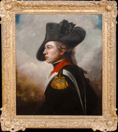 Portrait of Captain Robert Pickering, Lancashire Regiment, Battle of Waterloo