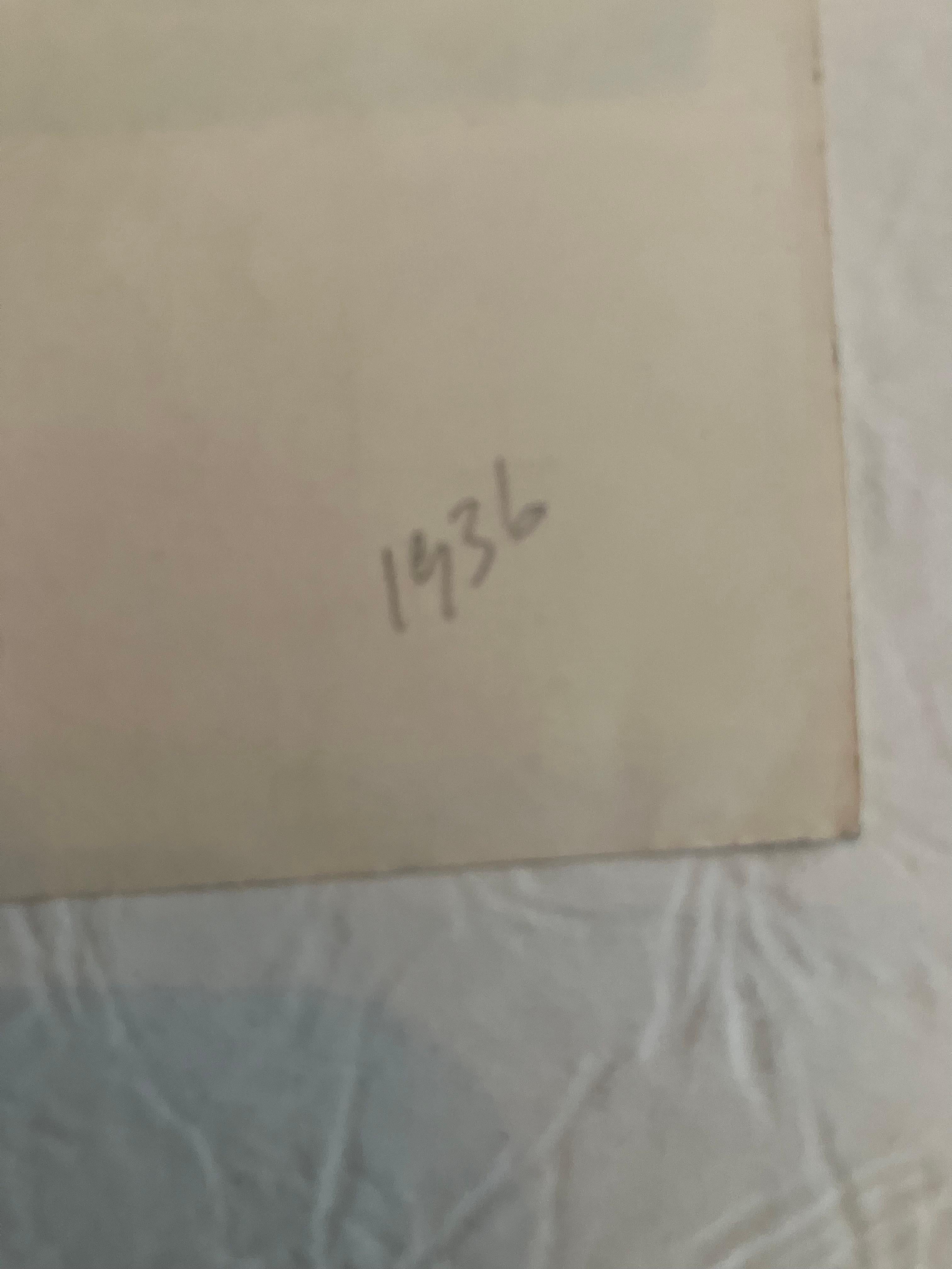 Allen Rohan Crite Triptychon Linolschnitt im Angebot 2