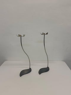 Allan Schaff Tealight Candle Holders for Royal Copenhagen - A Pair