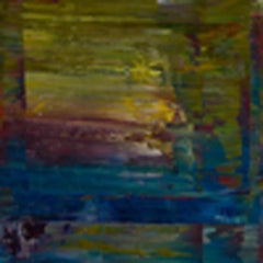 Maelstorm, Allan Storer, peinture à l'huile contemporaine originale, art abstrait