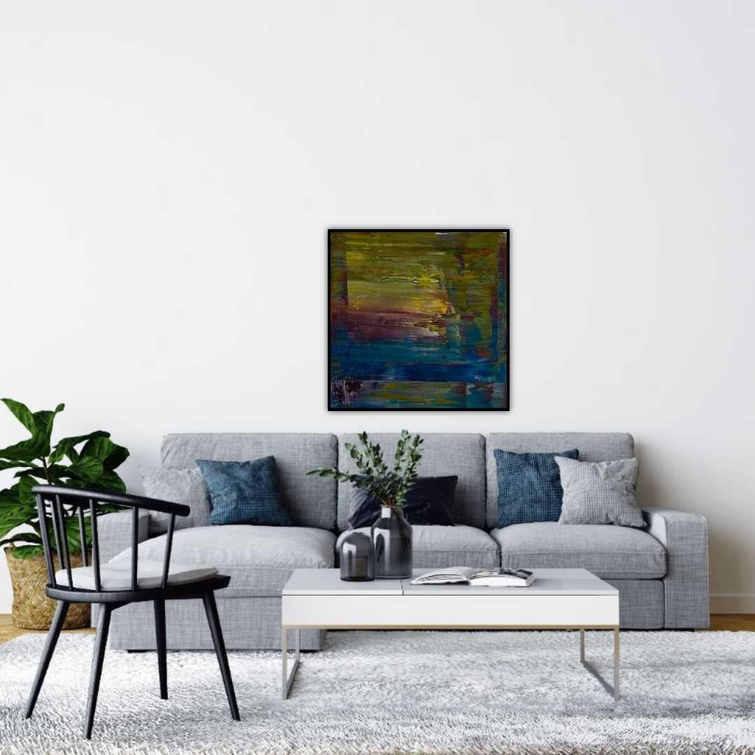 Maelstorm di Allan Storer, arte astratta, pittura espressionista, contemporanea 1