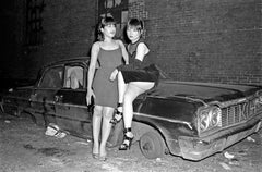 CBGB Punk Fashion with Anya and Sylvia - Archival Fine Art Black and White Print