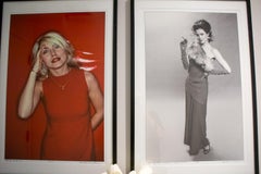 Debbie Harry of Blondie Red Portrait - Archival Fine Art Limited Edition Print