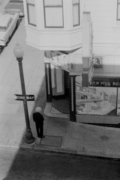 Vintage Grant Ave North Beach San Fran -  Fine Art Limited Edition Black and White Print