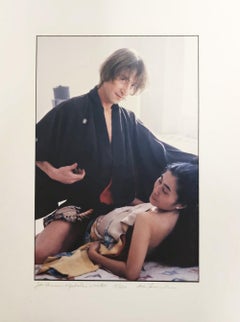 John Lennon & Yoko Ono with Kimonos, NYC, 1980