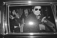 Movie Star Jack Nicholson Limo -  Fine Art Limited Edition Black & White Print