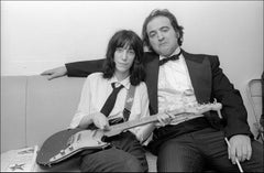 Patti Smith and John Belushi SNL - Archival Fine Art Black and White Print