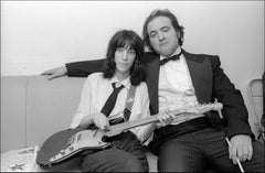 Patti Smith and John Belushi SNL - Archival Fine Art Black and White Print 