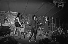 Patti Smith Early 1974 Performance - Archival Fine Art Black and White Print