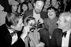 Studio 54 Andy Halston Liza Jack Bianca - Fine Art Limited Edition B&W Print