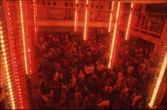 Studio 54 Dance Floor Light Poles View - Fine Art Limited Edition Color Print