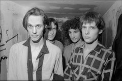 Vintage Television Backstage at CBGB '77 -  Fine Art Limited Edition Black & White Print